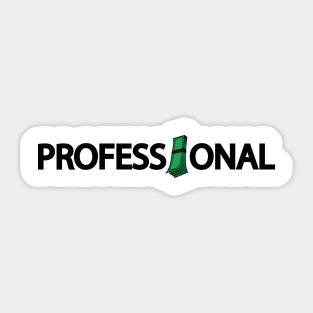 Professional artistic design Sticker